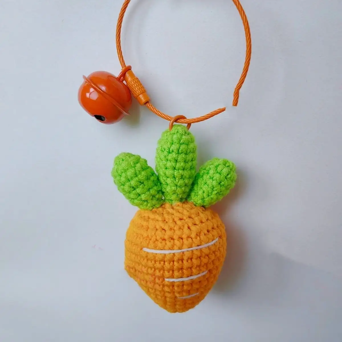 Cartoon Carrot Car Keychain Pendant