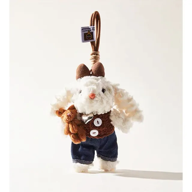 Plush Key Chain Cute Rabbit Doll Cartoon Pendant 8Color - Shop at LoveMi