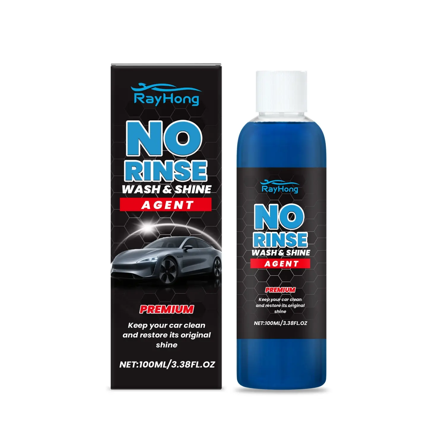 No Rinse Wash Shine Agent