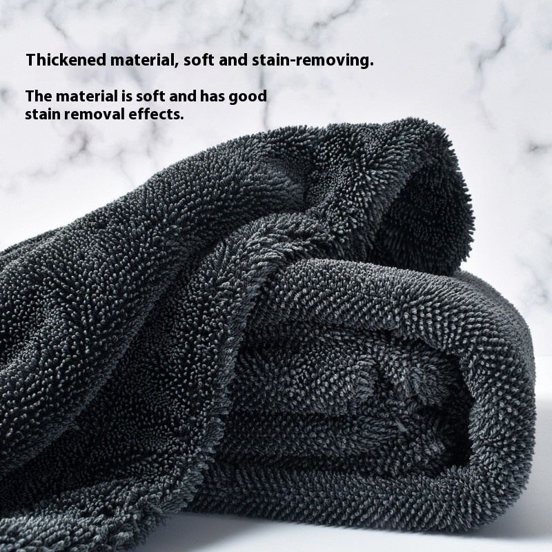Double Layer Clean Water Absorption Car Cleaning Cloth