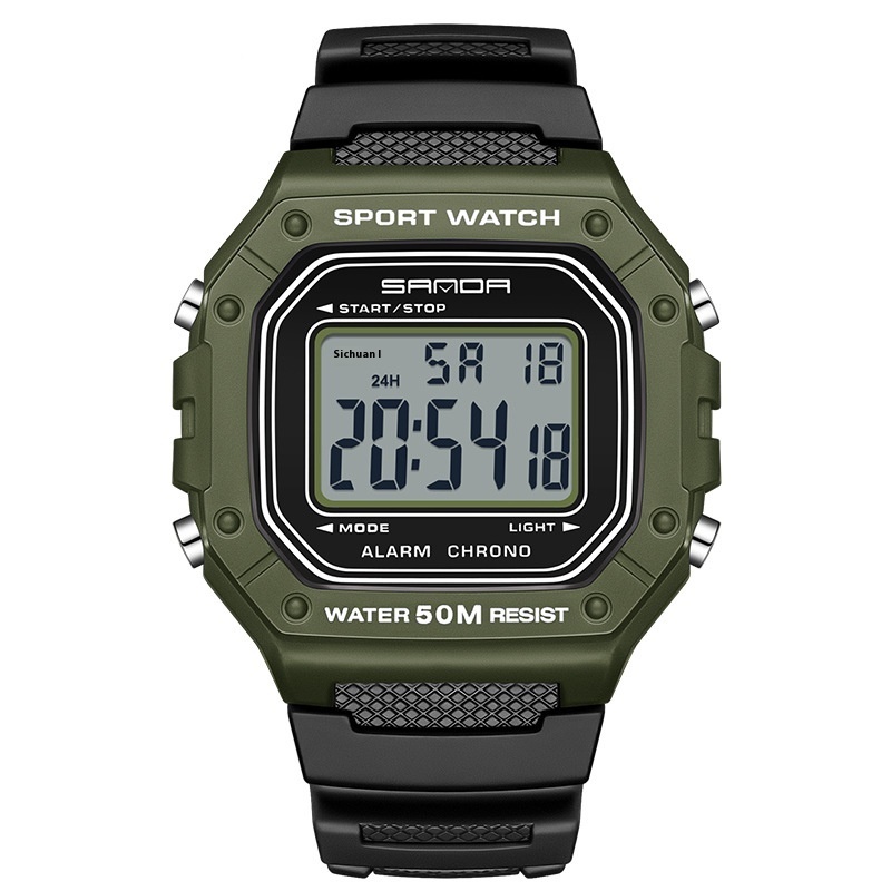 Swimming Waterproof Youth Electronic Watch Simple Alarm Clock
