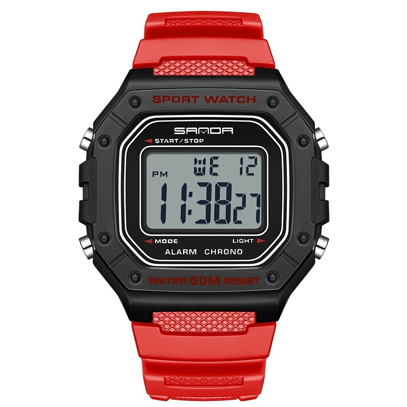 Swimming Waterproof Youth Electronic Watch Simple Alarm Clock