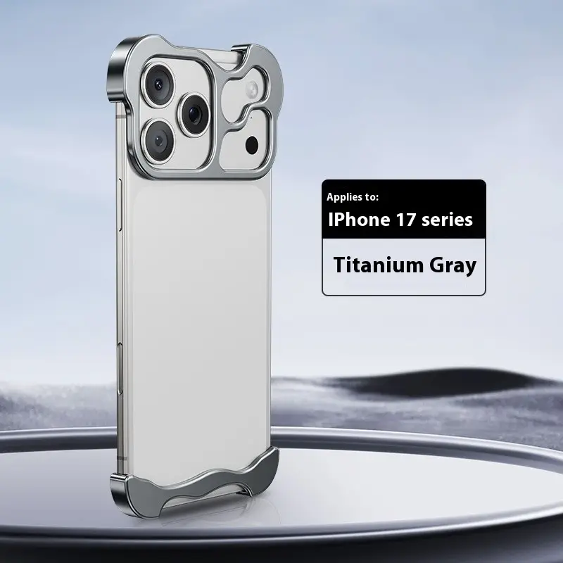 Metal Frameless Phone Case Matte