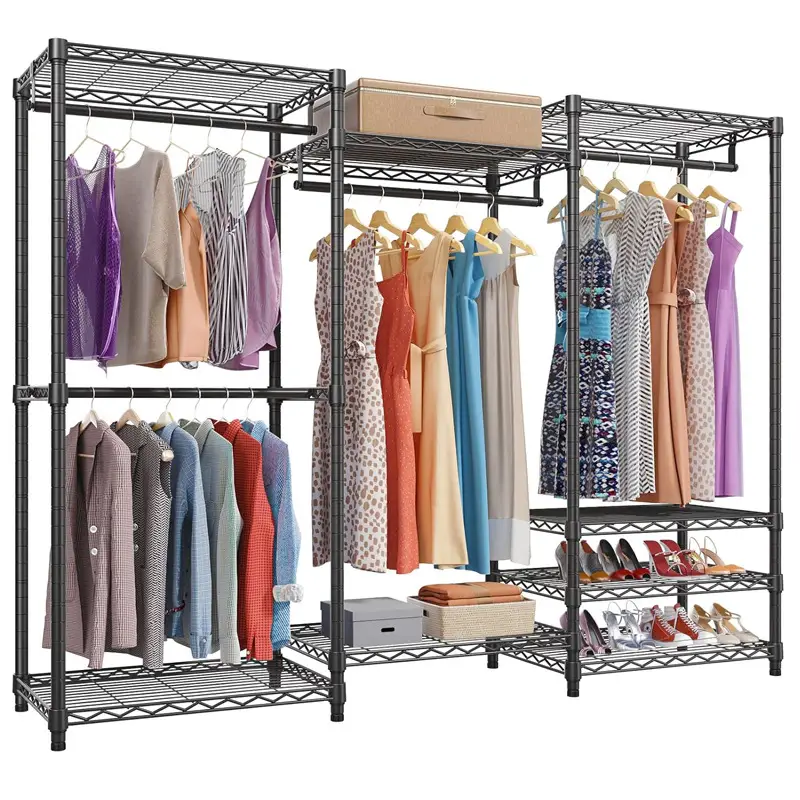 Household Floor Metal Carbon Steel Storage Rack