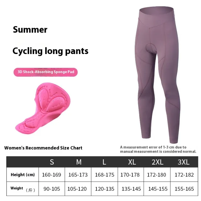 Summer Spring And Autumn Mountain Highway Vehicle Bicycle Trousers Mulberry Powder - Shop at LoveMi