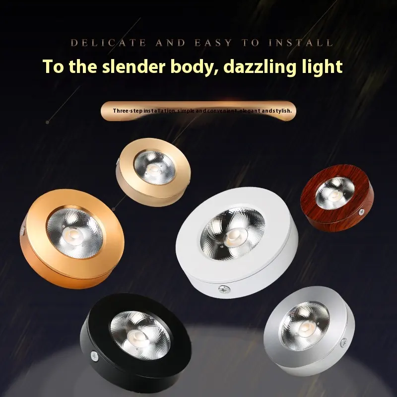 LED Surface Mounted Ultra-thin Downlight Spotlight