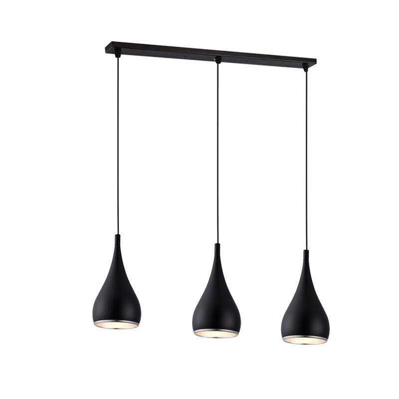 Iron Restaurant Chandelier Minimalist Creative Bedroom Bedside Lamp