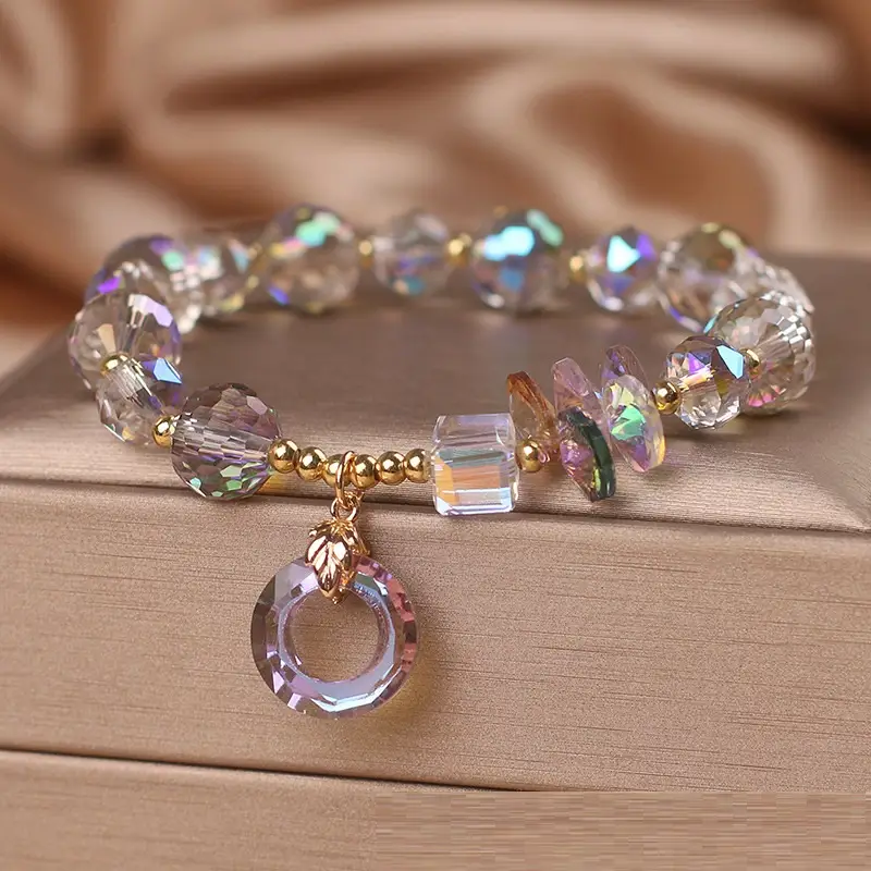 Fashion Colorful Austrian Crystal Bracelet For Women