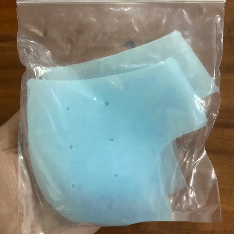 Silicone heel protector - Blue