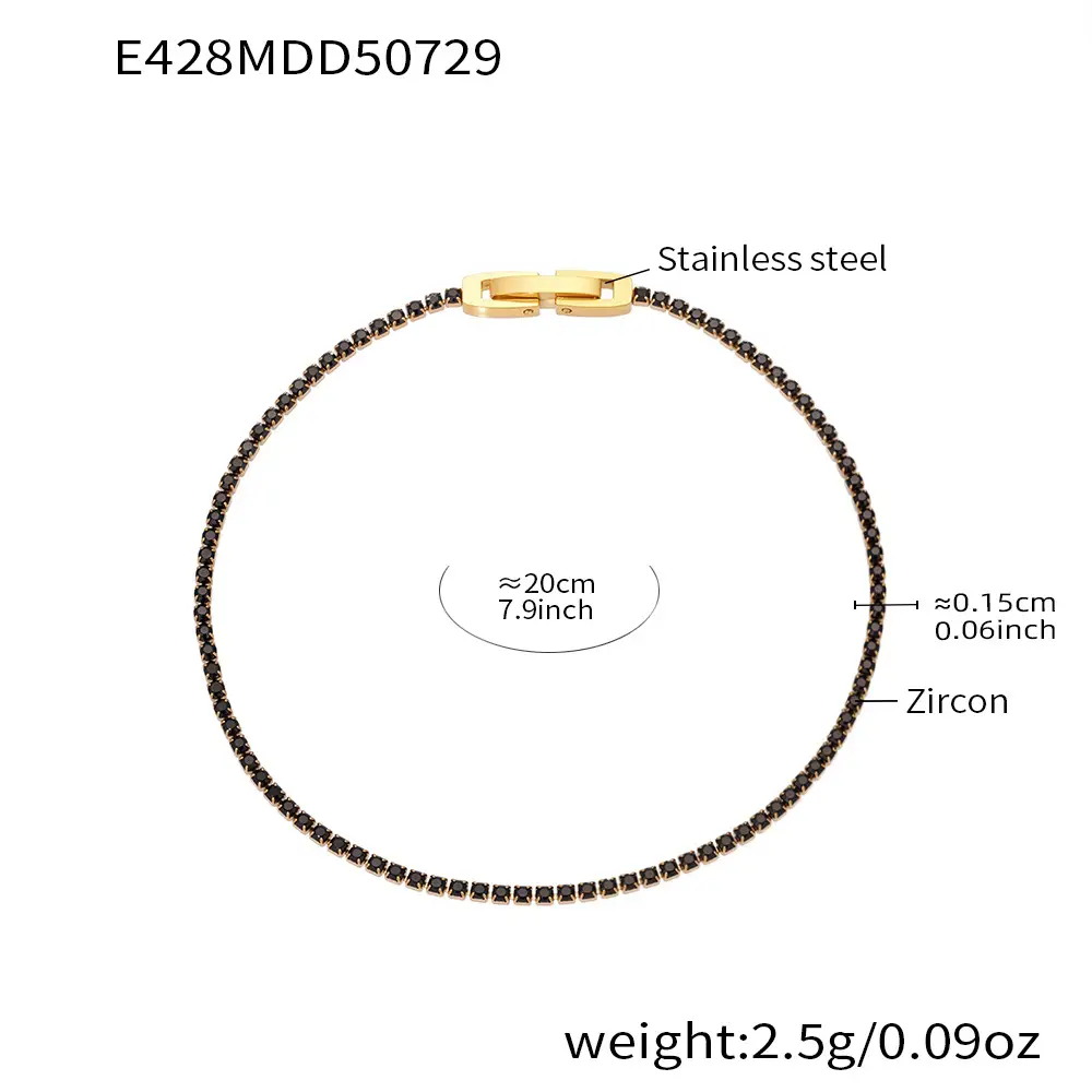 Super Full-Diamond Fine Ring Bracelet