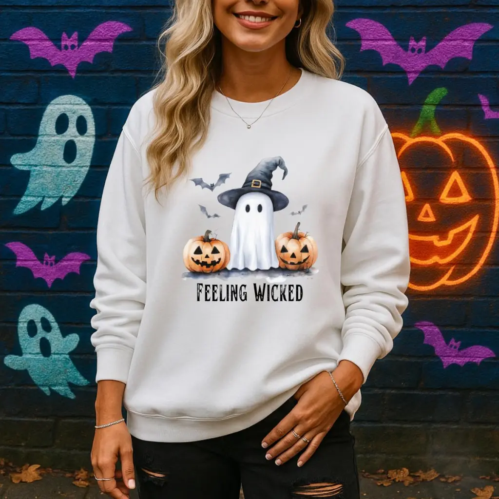 Plus Size Off-the-shoulder Sleeves Casual Sweatshirt - White
