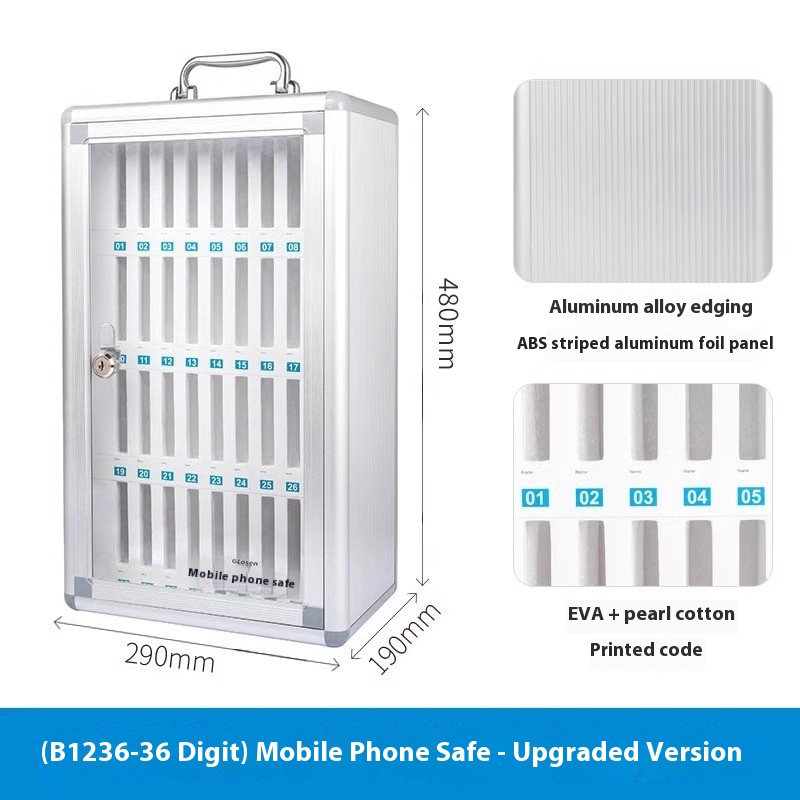 Aluminum Alloy Company Mobile Phone Storing Compartment
