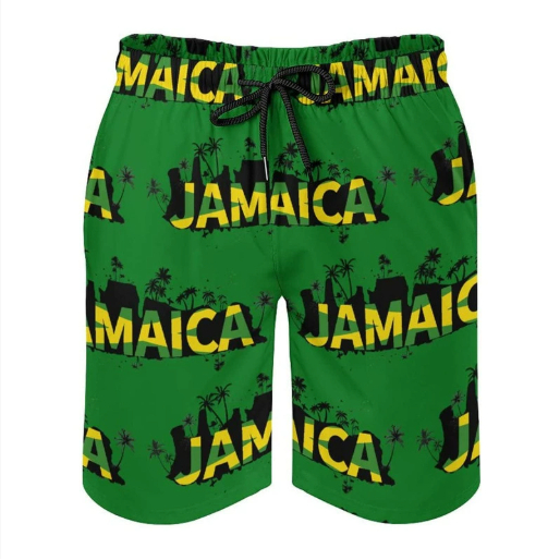 Men's 3D Digital Printing Fashion Summer Sports Beach Pants