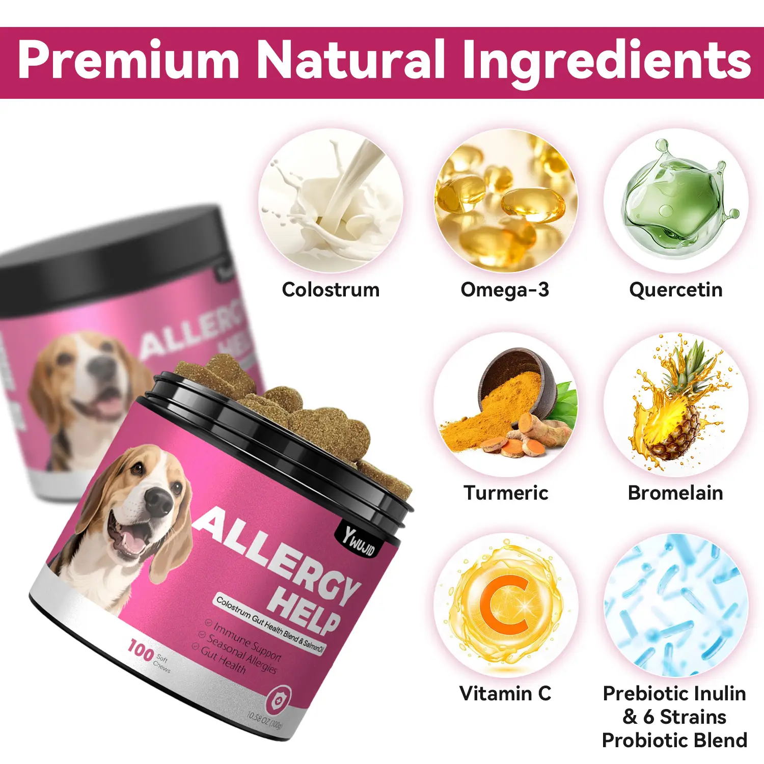Pet Anti-allergy Chewable Tablet
