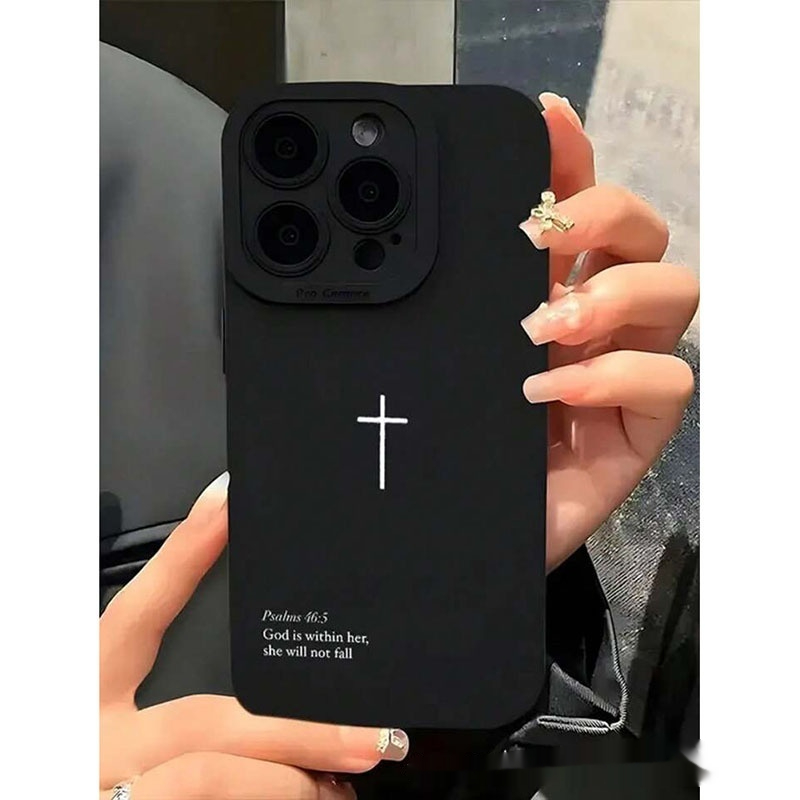 Dark Cross Fashion Personality Phone Case