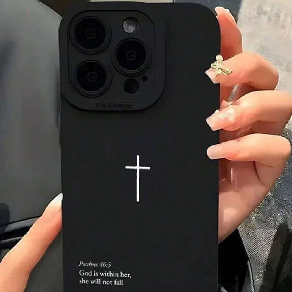 Dark Cross Fashion Personality Phone Case - Image 3