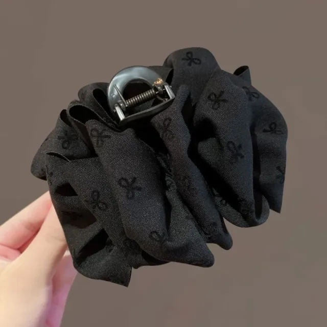 Black Hairpin Large Shark Clip Hair Accessories Style1 - Shop at LoveMi