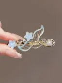 Blue Fishtail Duckbill Clip