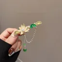 Lotus Tassel Hairpin