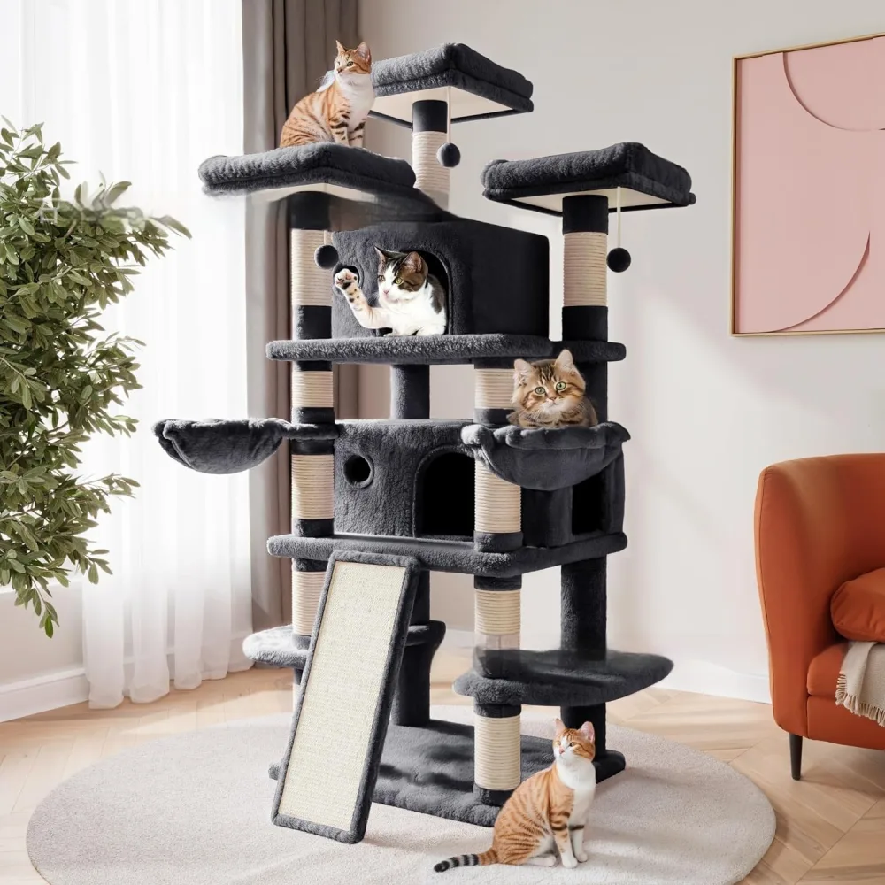 Cat Climbing Frame High-rise Floor Space Is Not Occupied