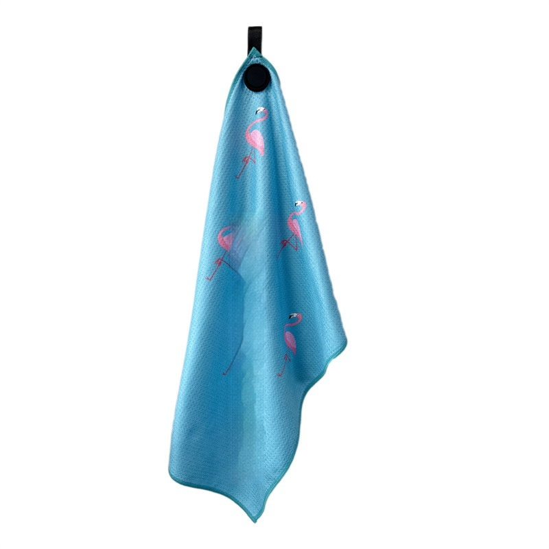Ultra-fine Waffle Printing Golf Ball Towel