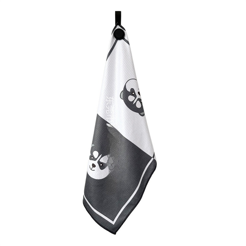 Ultra-fine Waffle Printing Golf Ball Towel - Image 4