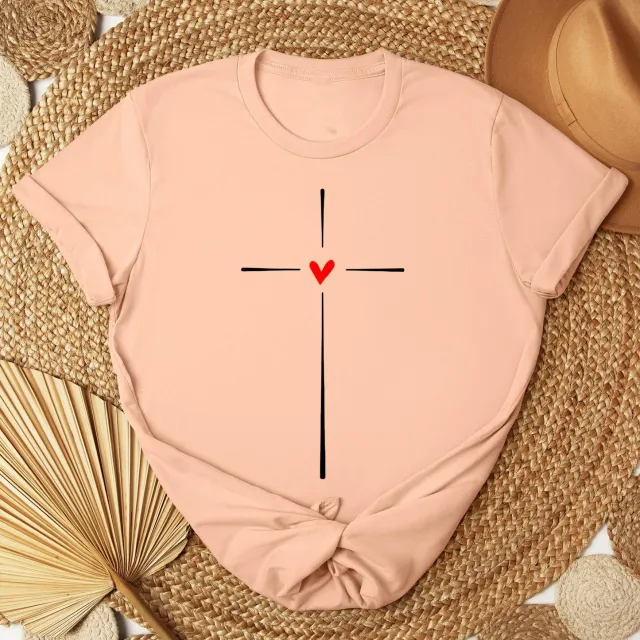 Customized Cotton Short Sleeve Business Attire Women Peach - Shop at LoveMi