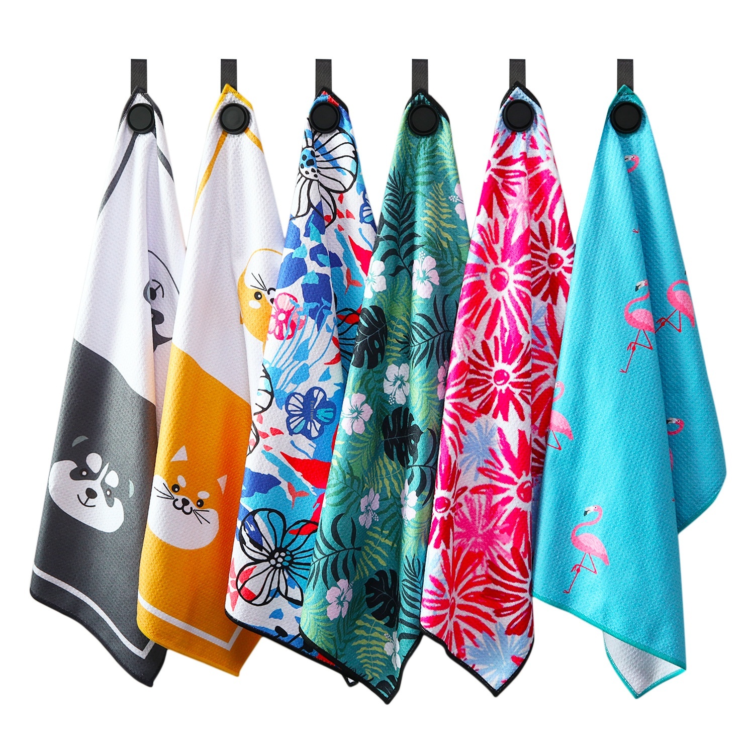 Ultra-fine Waffle Printing Golf Ball Towel - Image 9