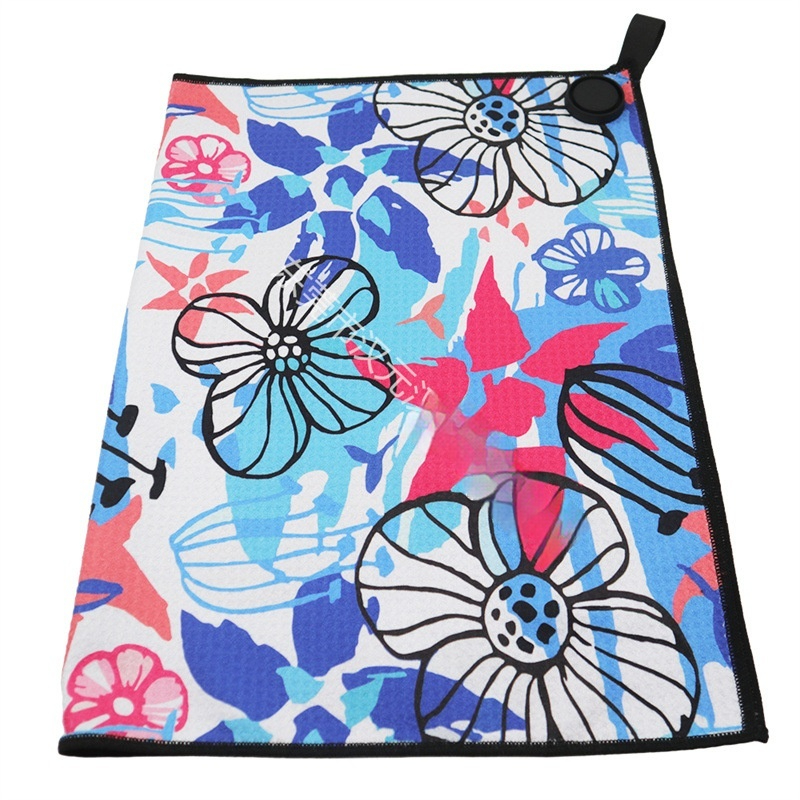 Ultra-fine Waffle Printing Golf Ball Towel - Image 7