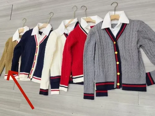 Western Style Slimming Cable knit Sweater Coat Camel - Shop at LoveMi