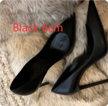 Hotel Work Shoes Women's Black High Heels Stiletto Heel Apricot - Shop at LoveMi