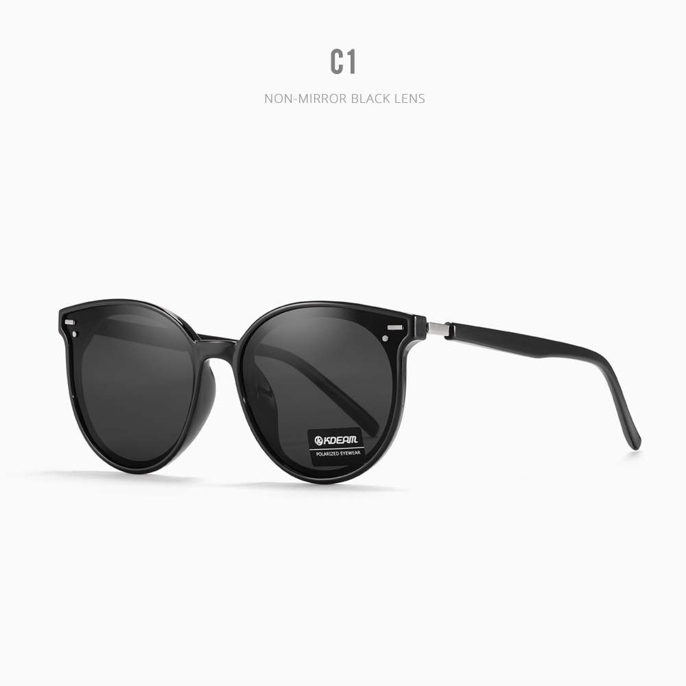 Cat Eye Large Frame UV Protection Polarized Sun Glasses - Image 6