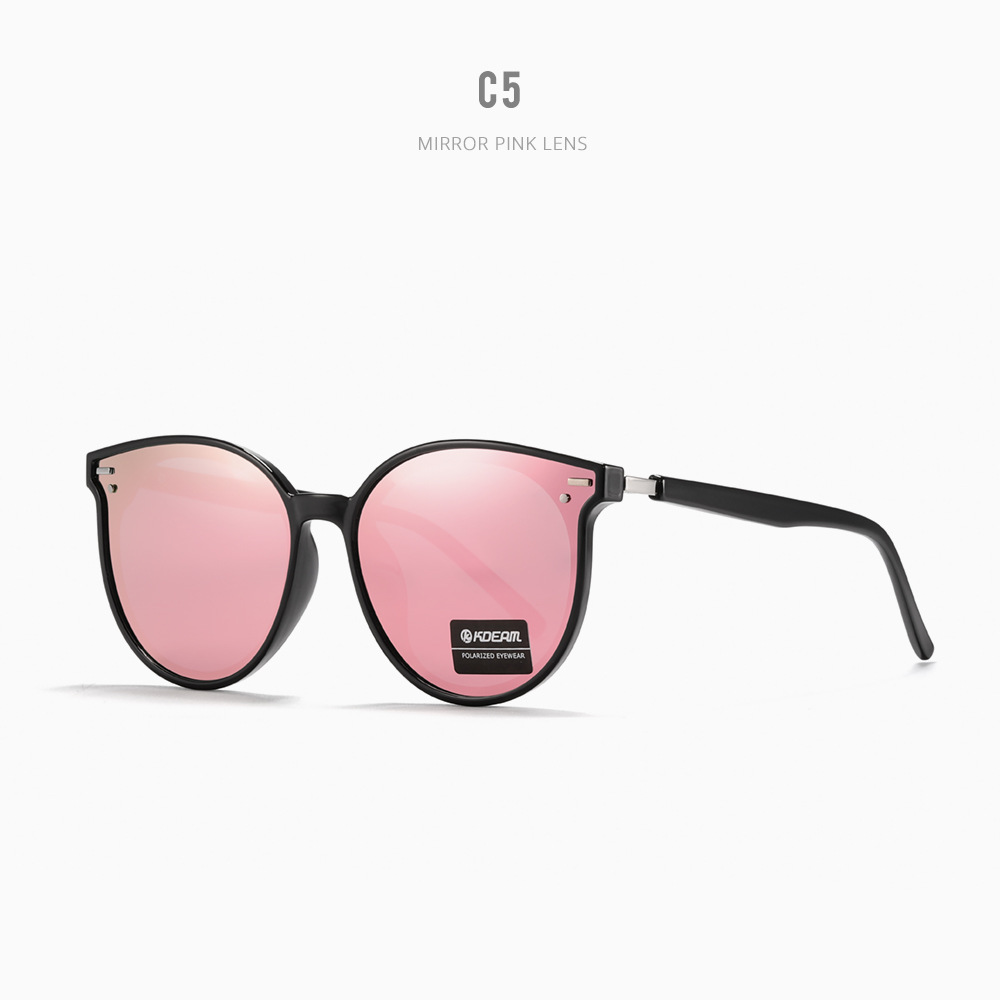 Cat Eye Large Frame UV Protection Polarized Sun Glasses - Image 2
