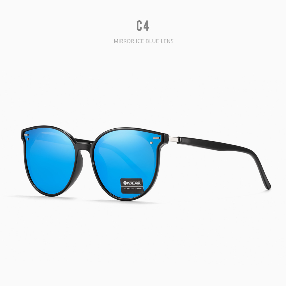 Cat Eye Large Frame UV Protection Polarized Sun Glasses - Image 3