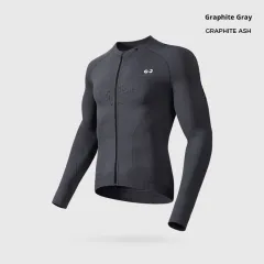 Cycling Clothing Long-sleeved Women's High-end Top - Gray - View 1