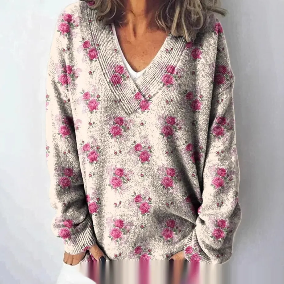 3D Animal Pattern Printed Casual Women's Sweater - 3 Models E073-4Xl