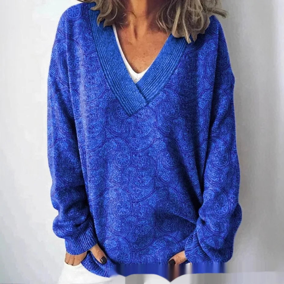 3D Animal Pattern Printed Casual Women's Sweater - 2 Models E073-5Xl