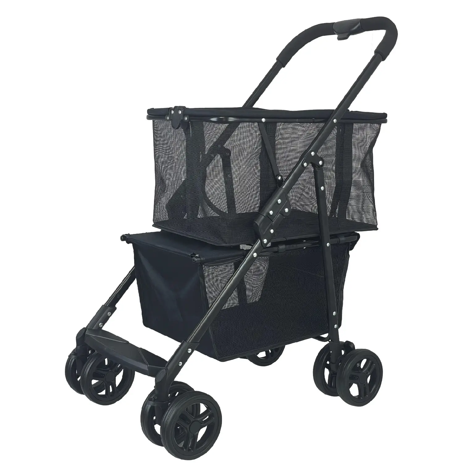 Internet Celebrity Pull Goods Outdoor Household Shopping Cart Foldable