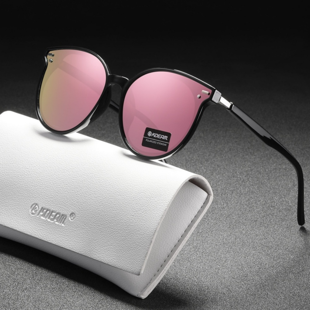 Cat Eye Large Frame UV Protection Polarized Sun Glasses - Image 5