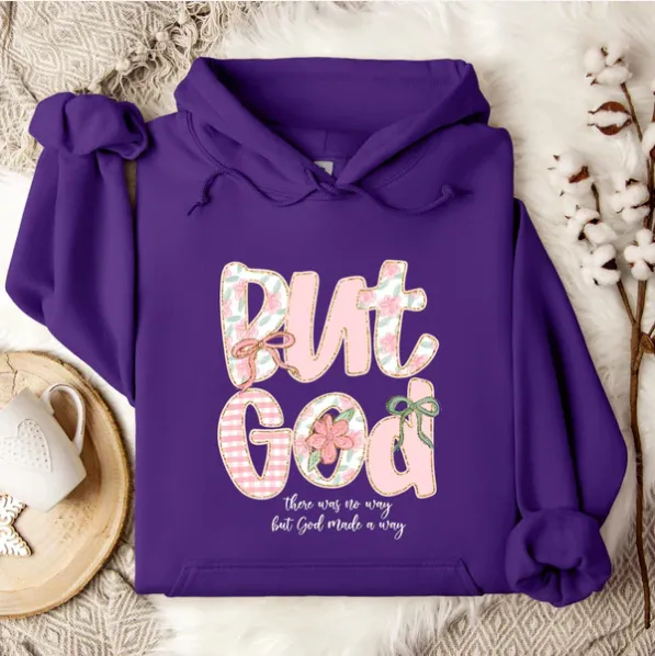 Hooded Pullover Leisure Loose Printed Sweater Purple - Shop at LoveMi