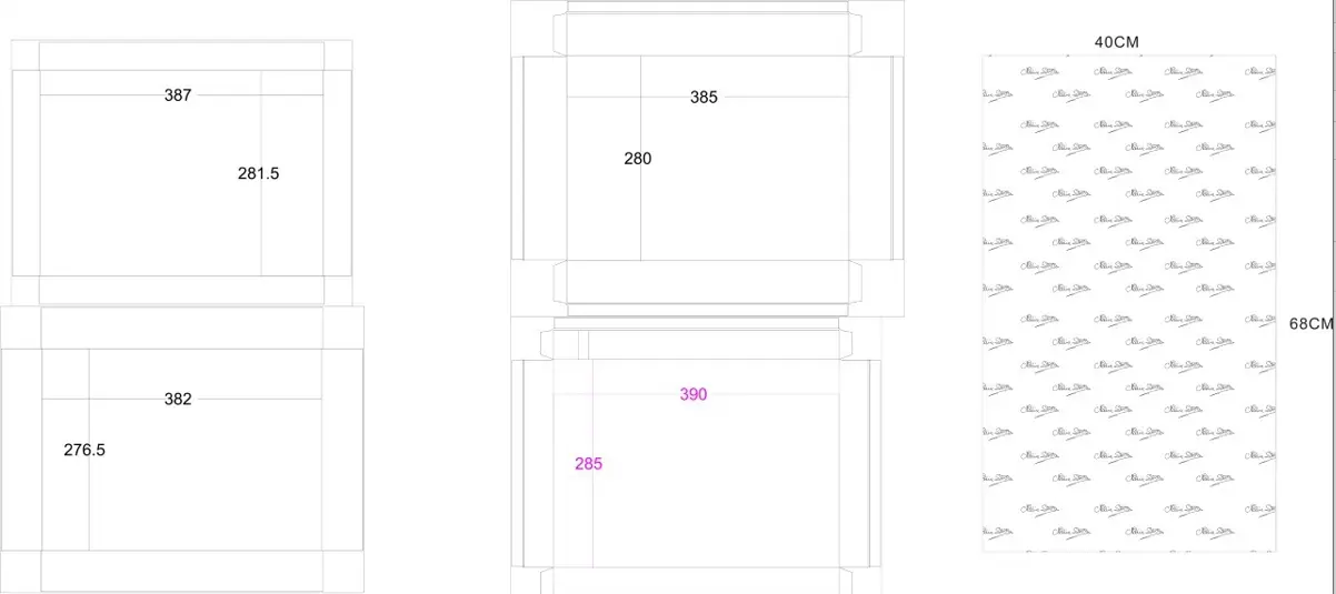 Silk Ribbon Packaging Box