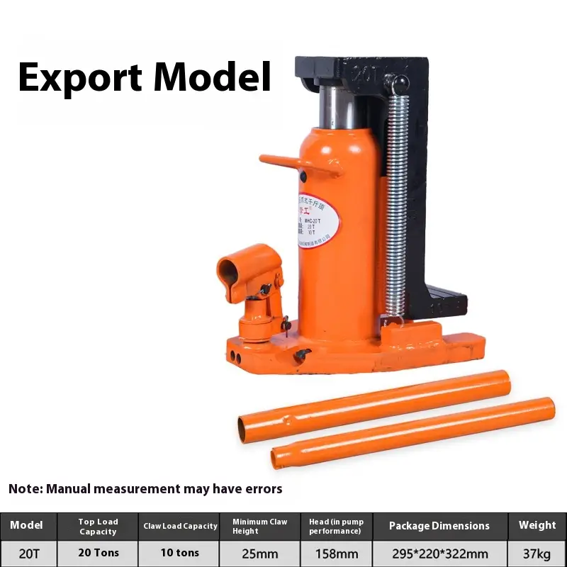 Hydraulic Claw Jack Heavy Duty Track Jack Vertical