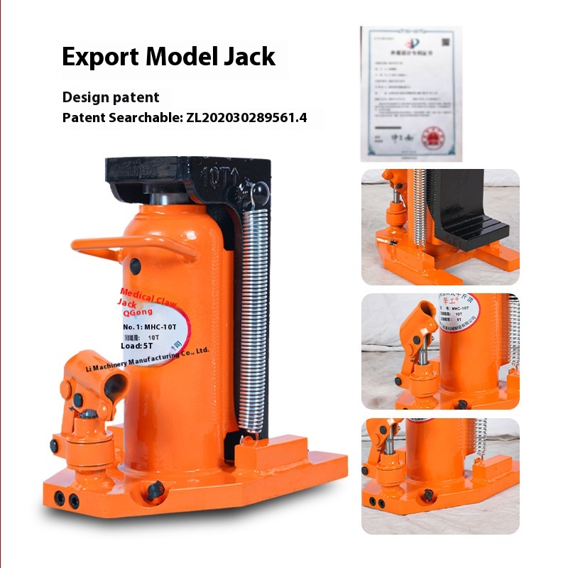 Hydraulic Claw Jack Heavy Duty Track Jack Vertical - Image 3