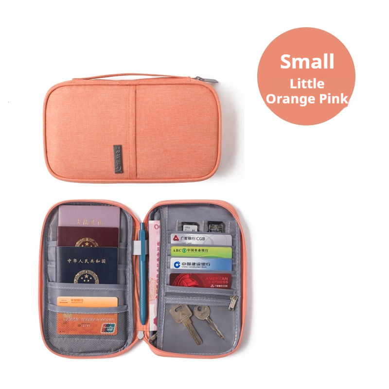 Portable Travel Airplane Waterproof Card Bag - Image 7