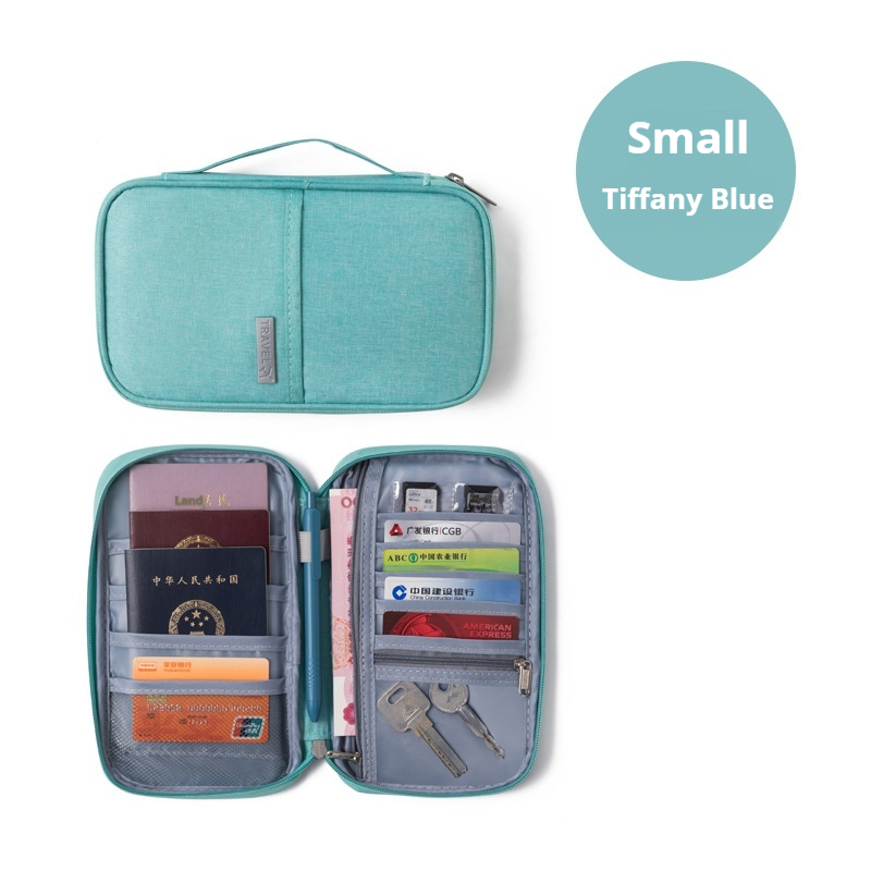 Portable Travel Airplane Waterproof Card Bag - Image 8