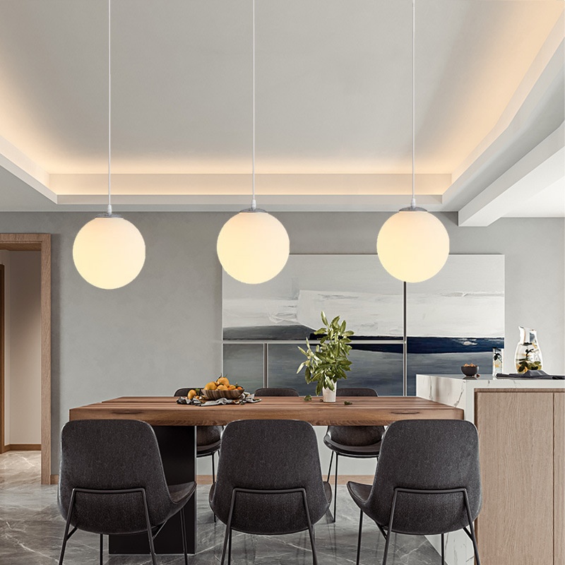 Living Room Single-head Simple Ball Chandelier - Image 5