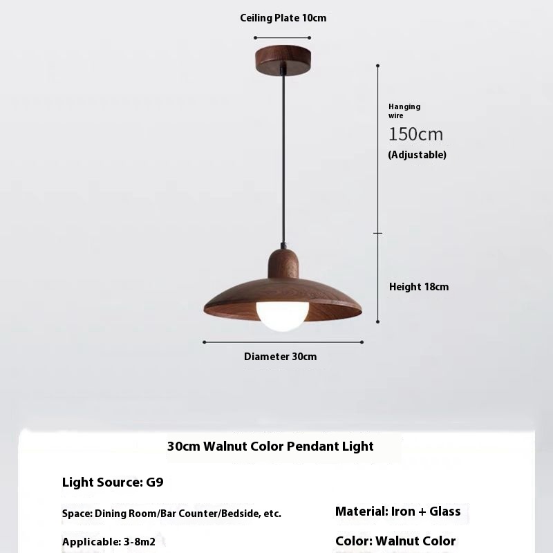 Japanese Retro Restaurant Bar Bedroom Chandelier - Image 7