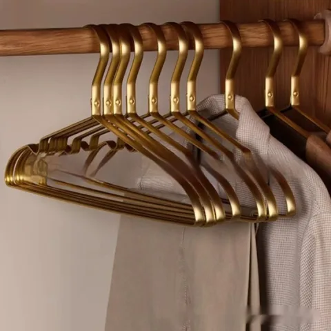 Thickened Widened Aluminum Alloy Drying Chapelet Household Hangers