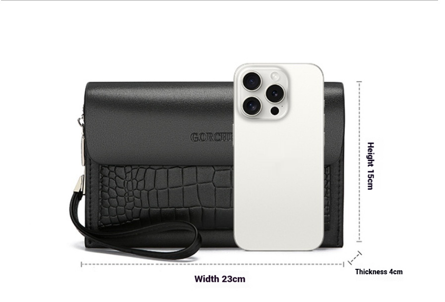 New Men's Multiple Card Slots Casual Clutch