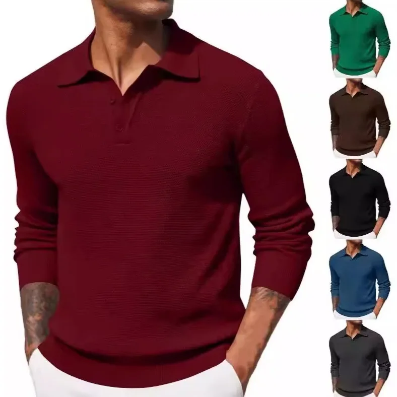 Autumn New Casual Long-sleeved Top for Men